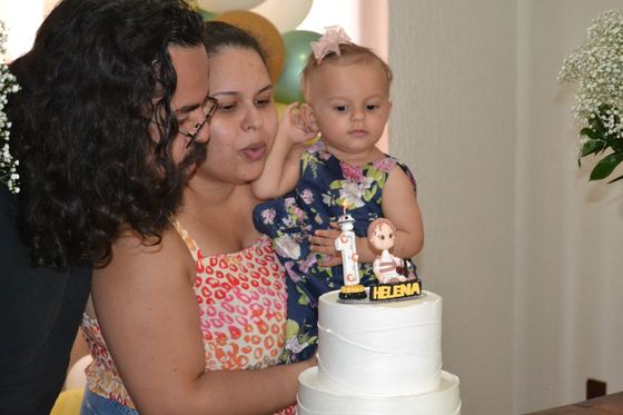 Álbum Helena 1 ano