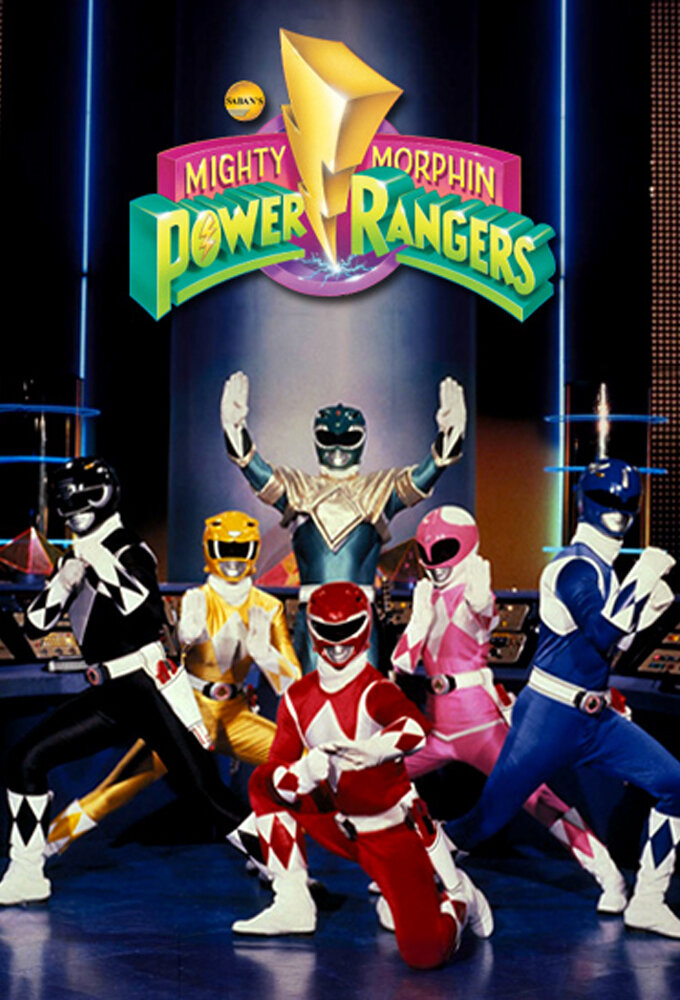 Capa de Mighty Morphin Power Rangers