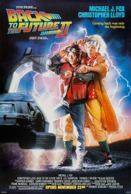Capa de De Volta para o Futuro II
