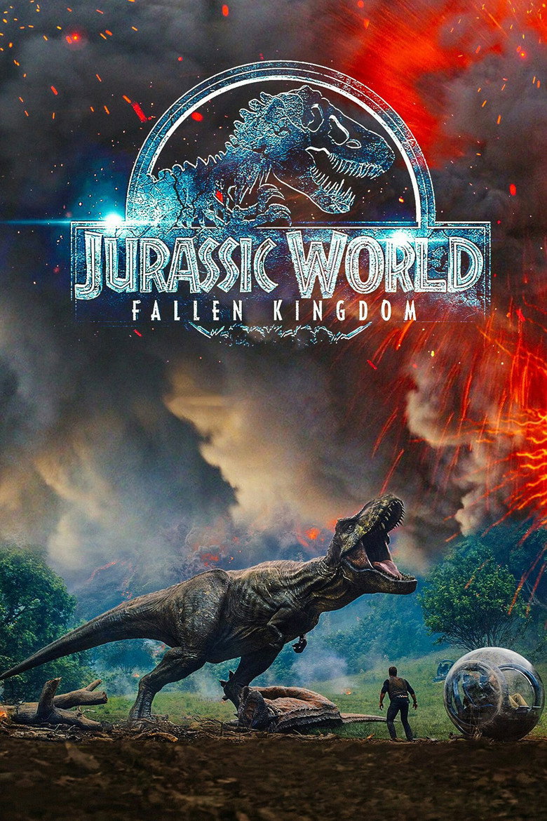 Capa de Jurassic World: Reino Ameaçado