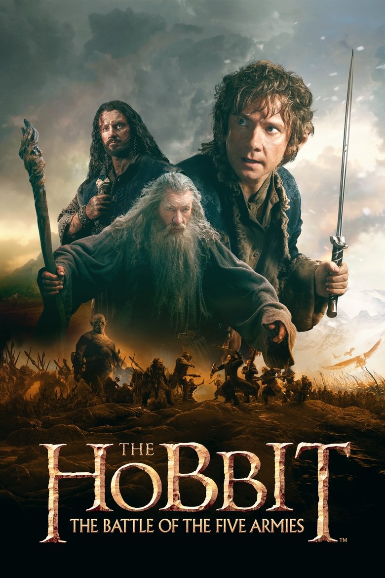 Capa de O Hobbit: A Batalha dos Cinco Exércitos