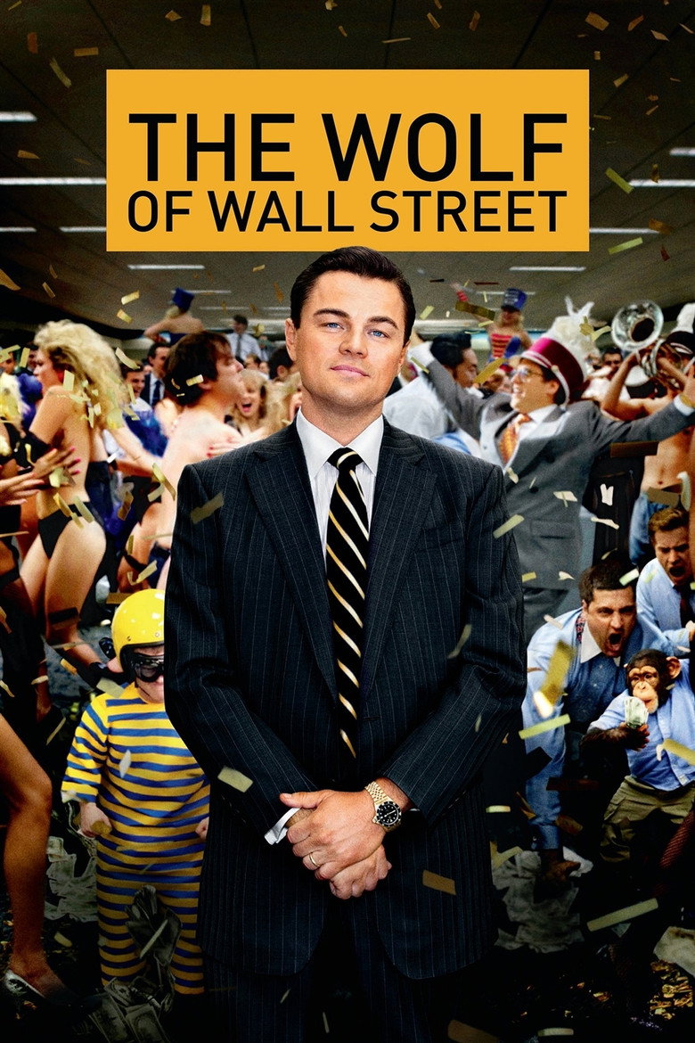 Capa de O Lobo de Wall Street