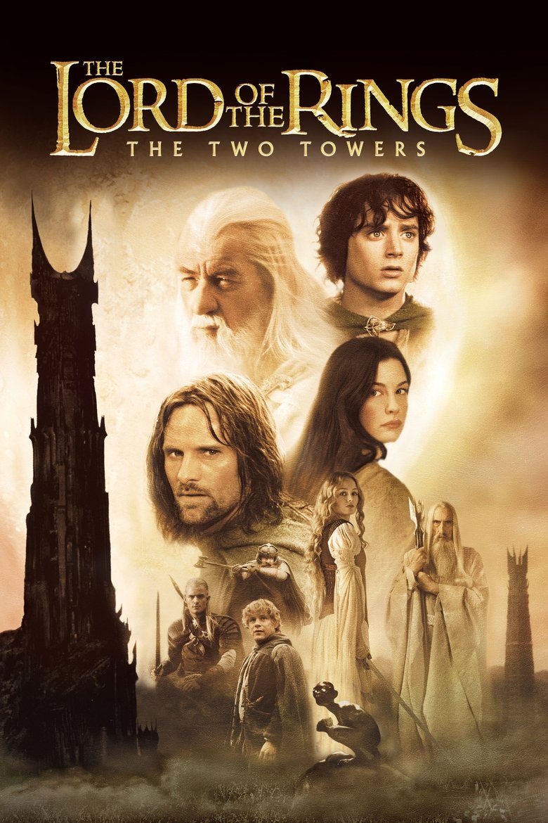 Capa de O Senhor dos Anéis: As Duas Torres