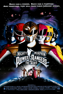 Capa de Power Rangers: O Filme