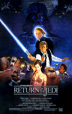 Capa de Star Wars: Episódio VI, O Retorno de Jedi