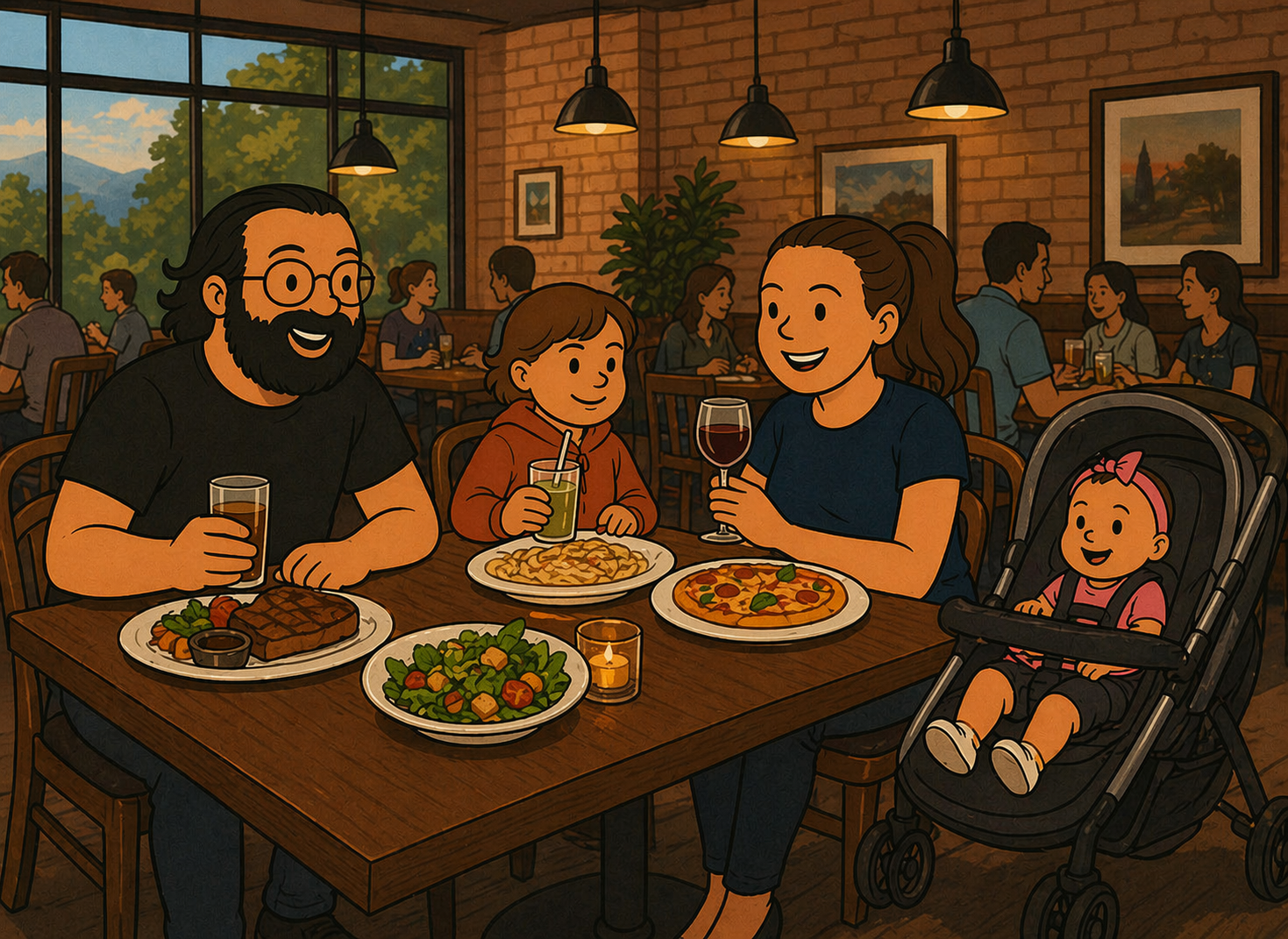 Jantar em família
