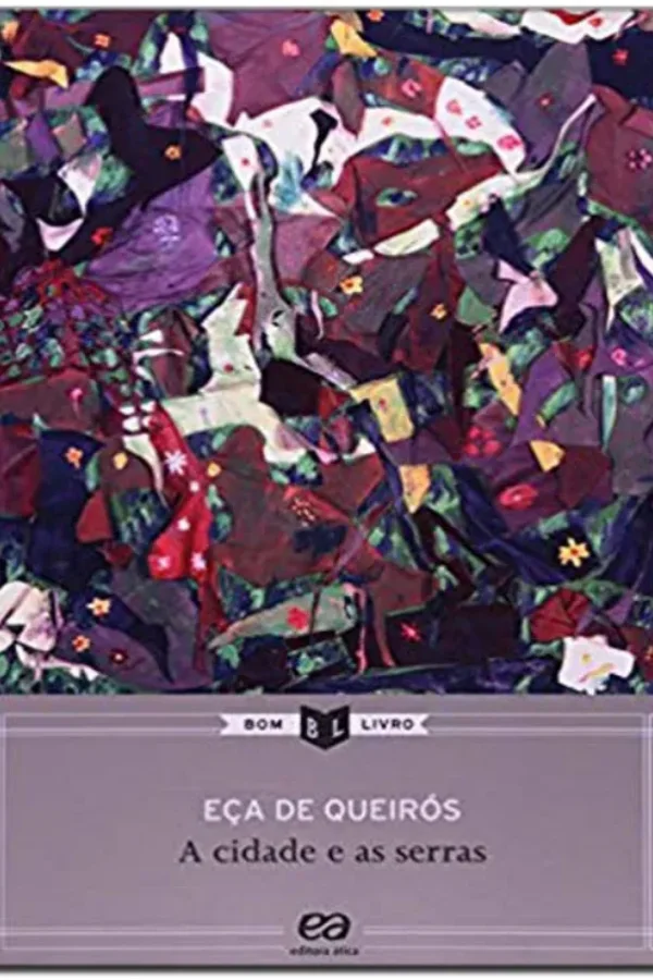 Capa do livro A Cidade e as Serras