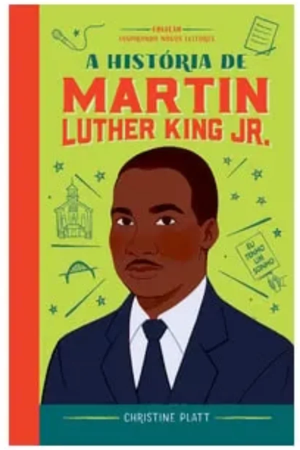 Capa do livro A História de Martin Luther King