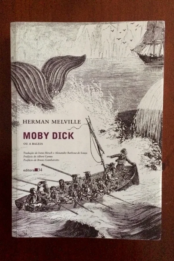 Capa do livro Moby Dick