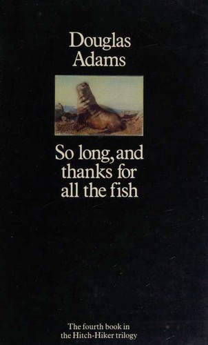 Capa do livro Até Mais, e Obrigado pelos Peixes!