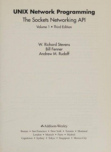 Capa de UNIX Network Programming