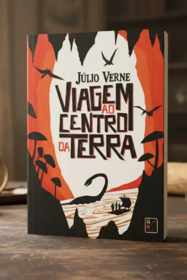 Capa do livro Viagem ao Centro da Terra