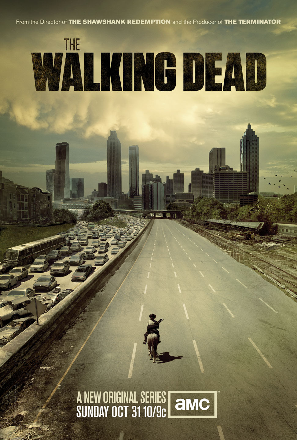 Arte da série The Walking Dead